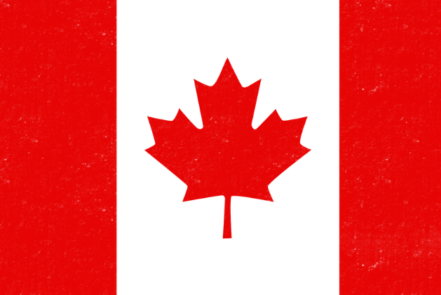 Bandera de Canadá
